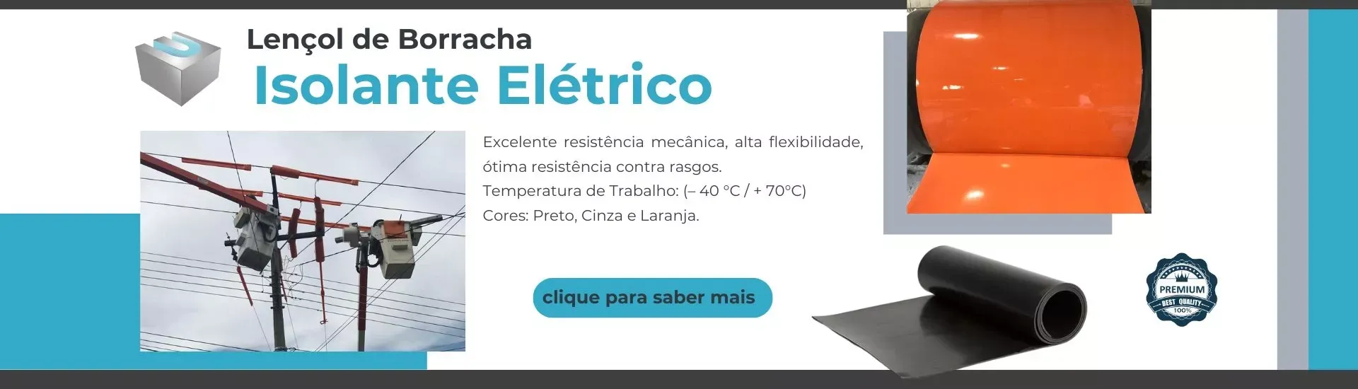 Imagem Ilustrativa de Lençol de Borracha Isolante Elétrico