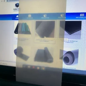 Lençol e placas de silicone translucido