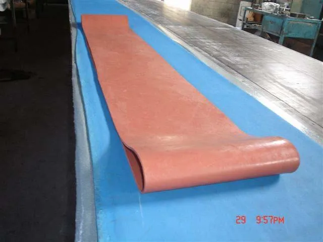 Manta de borracha