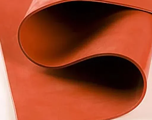 Manta de borracha de silicone