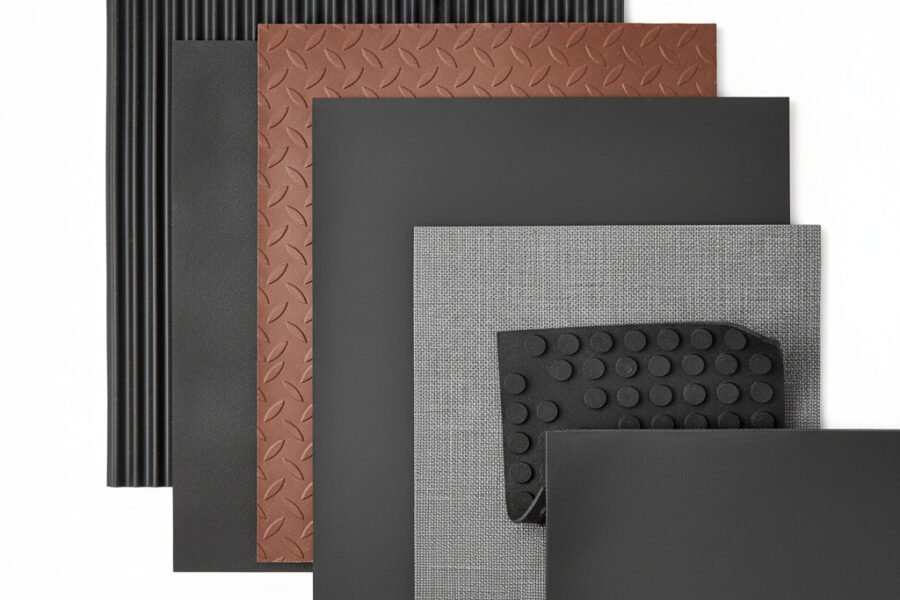 Lencol de borracha tipos